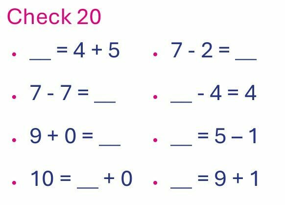 Assessment of Number Facts
